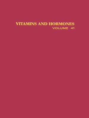 cover image of Vitamins and Hormones